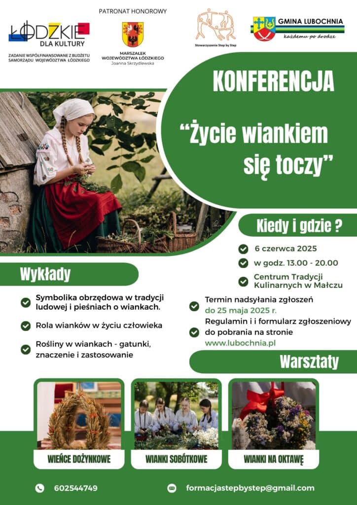 Konferencja „Życie wiankiem się toczy” już 6 czerwca w Małczu