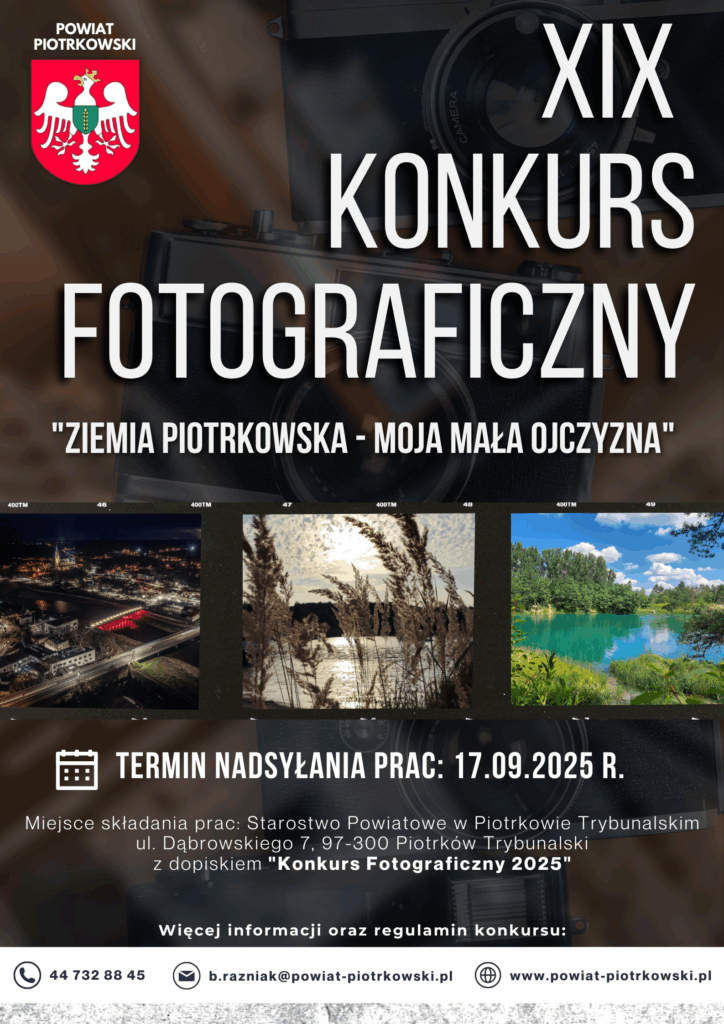 Uchwyć piękno naszej Małej Ojczyzny – weź udział w XIX Konkursie Fotograficznym