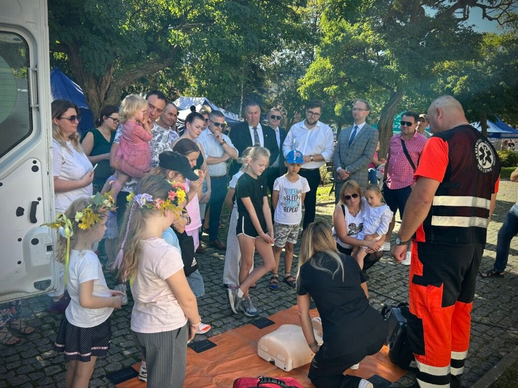 Powiatowe jednostki na Piotrkowskim Pikniku Zdrowia i Rodziny