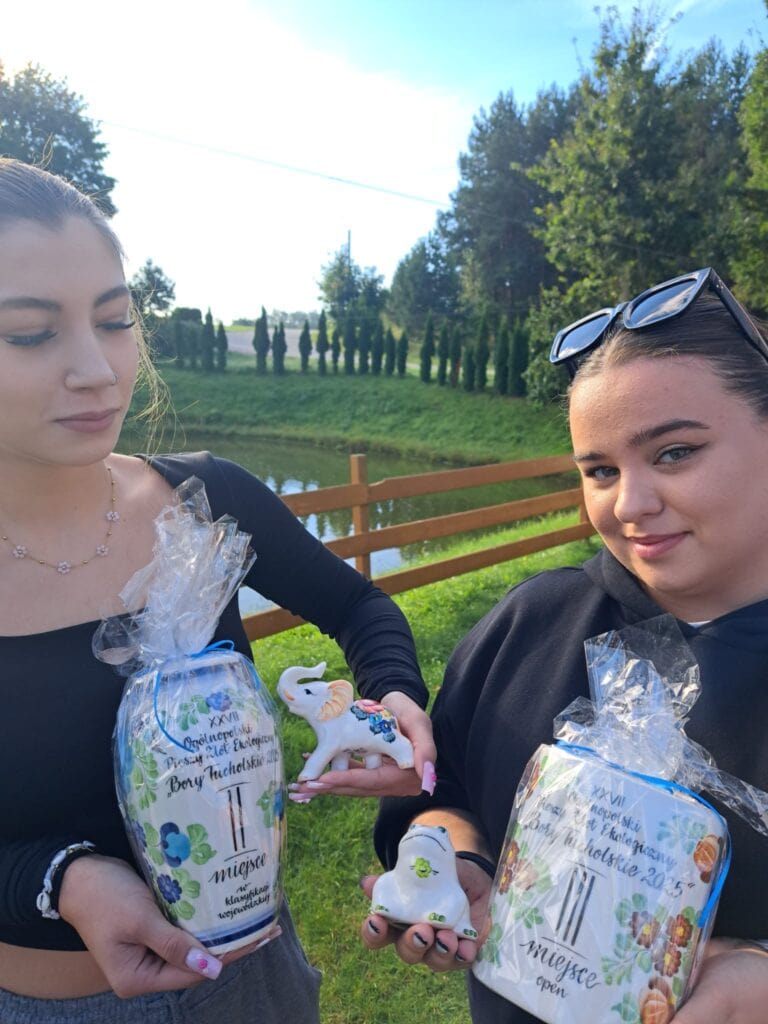 Sukces młodzieży z Bujen w Borach Tucholskich