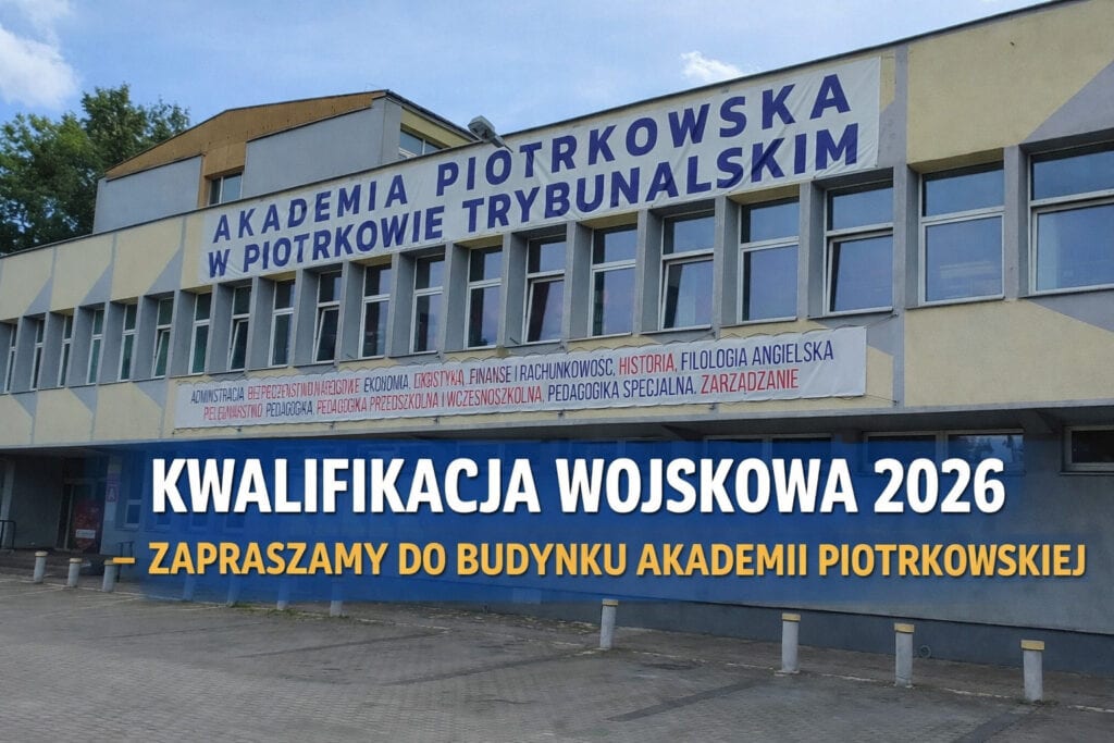 Kwalifikacja wojskowa 2026. Ważne informacje dla mieszkańców powiatu piotrkowskiego