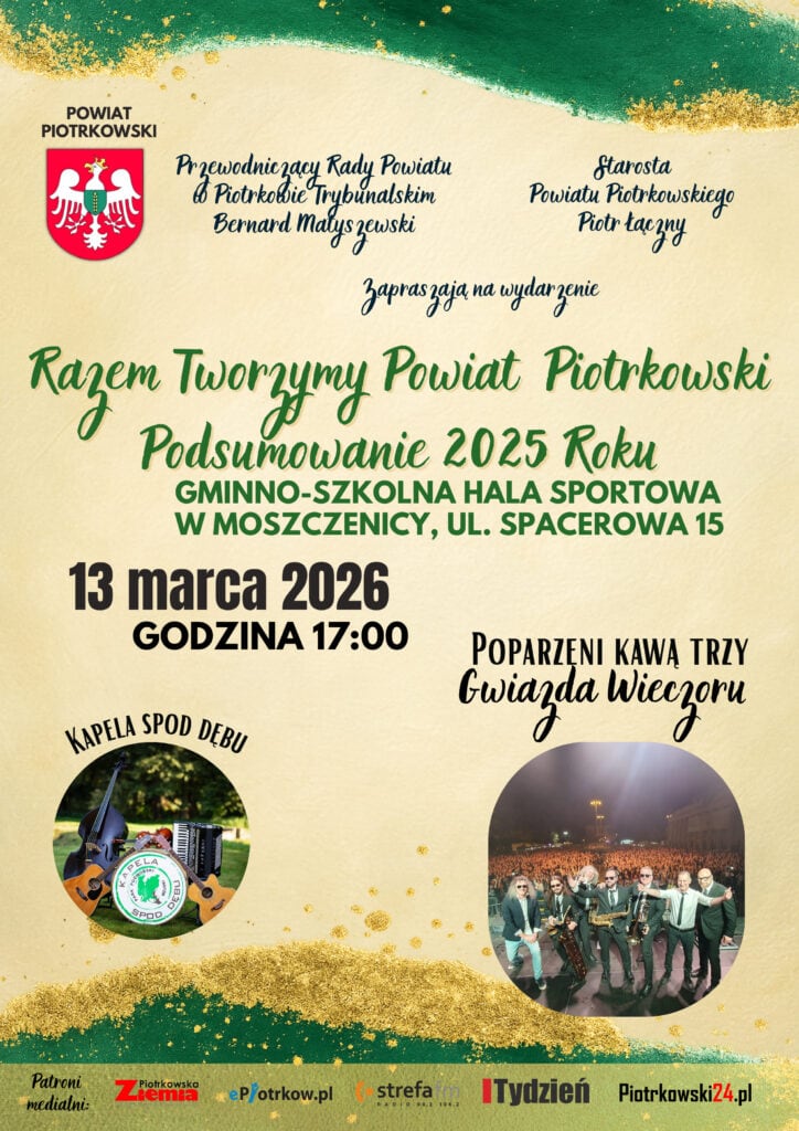 Razem tworzymy Powiat Piotrkowski – podsumowanie 2025 roku