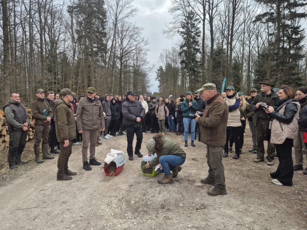 Sadzili razem z naturą w okolicach Moszczenicy