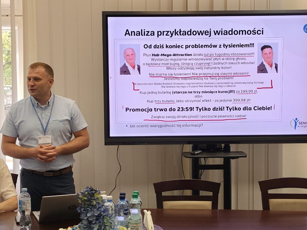 ​„Senior w roli głównej” – posiedzenie Rady Seniorów Powiatu Piotrkowskiego