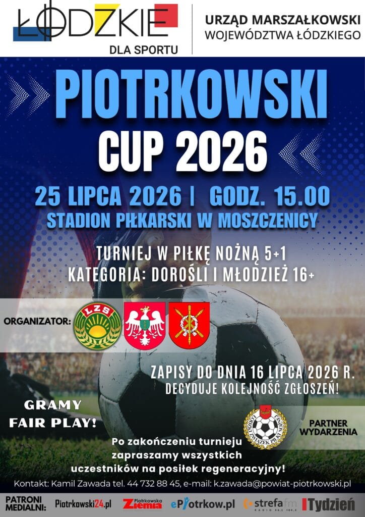 Zagraj z nami Fair Play! Ruszają zgłoszenia do Piotrkowski Cup 2026