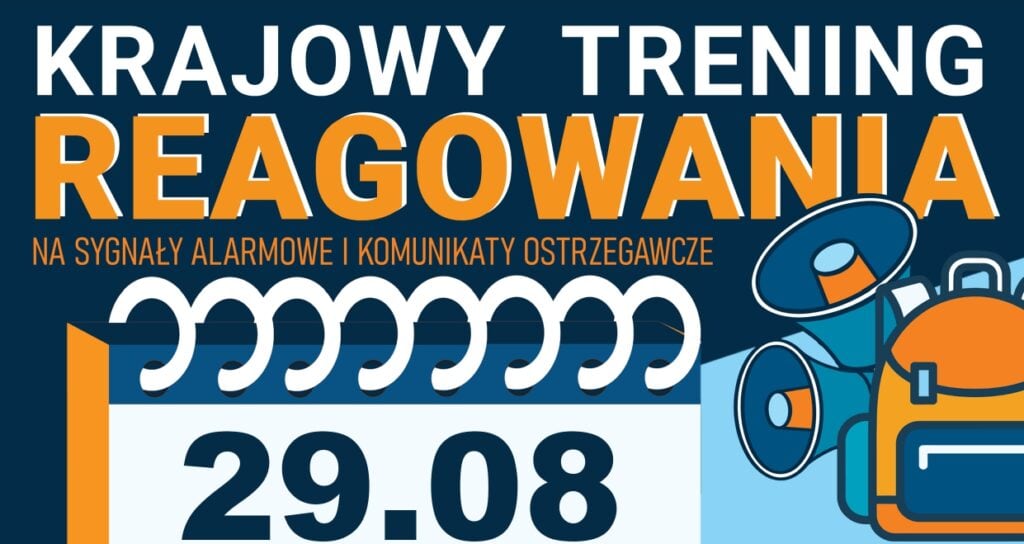 Powiat Piotrkowski włącza się w Krajowy Trening Reagowania Akademii OLiOC. Zapraszamy do Wolborza!